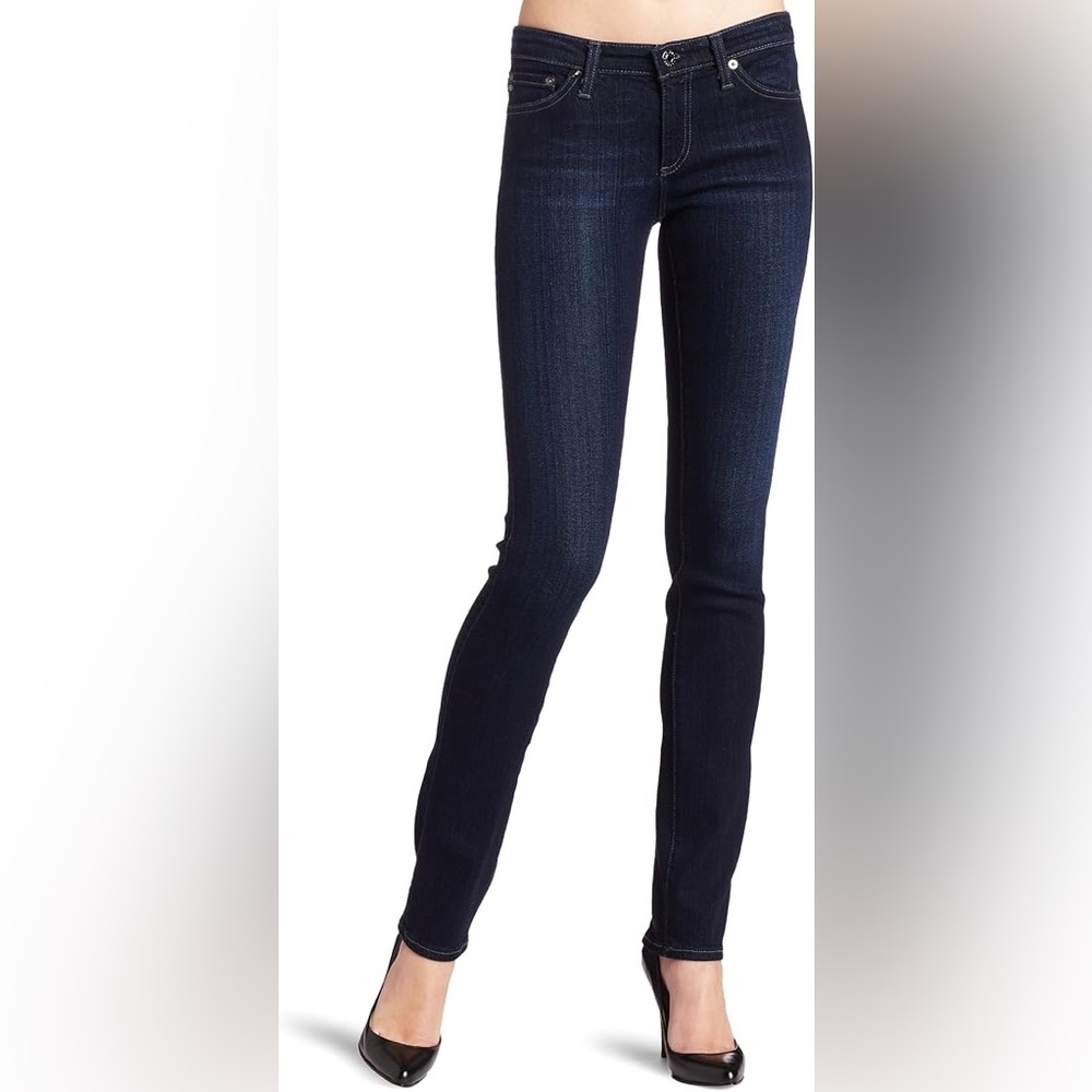 AG Adriano Goldschmied Women's Premiere Skinny Straight Jean
